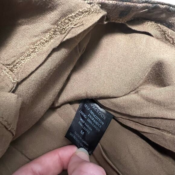 NWT MADISON OLIVACEOUS Leopard Print Slit Mini Skirt Size M - Picture 9 of 10